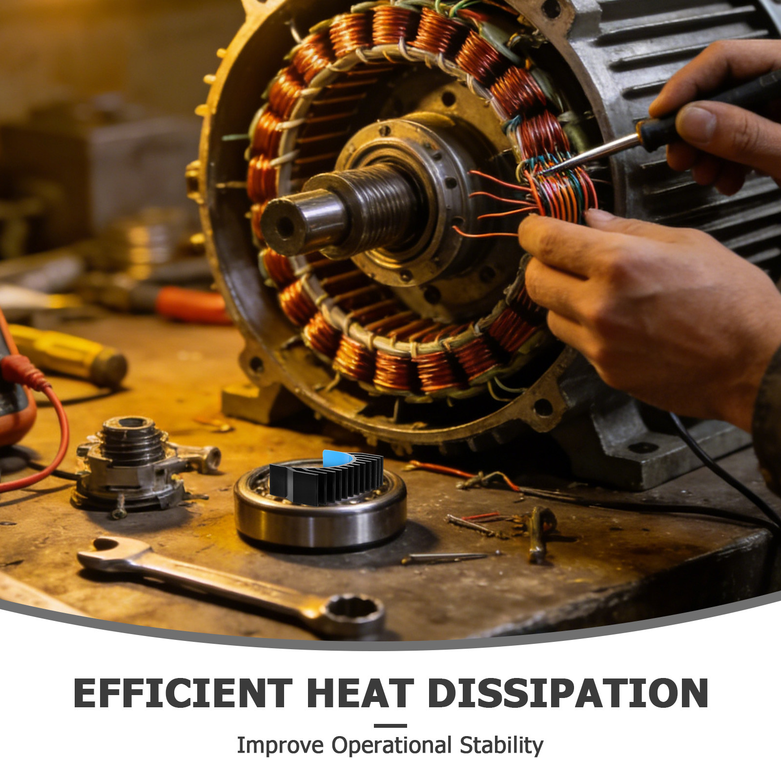 Pendingin Motor Stepper Bulat  - Heatsink ulasan dan harga
