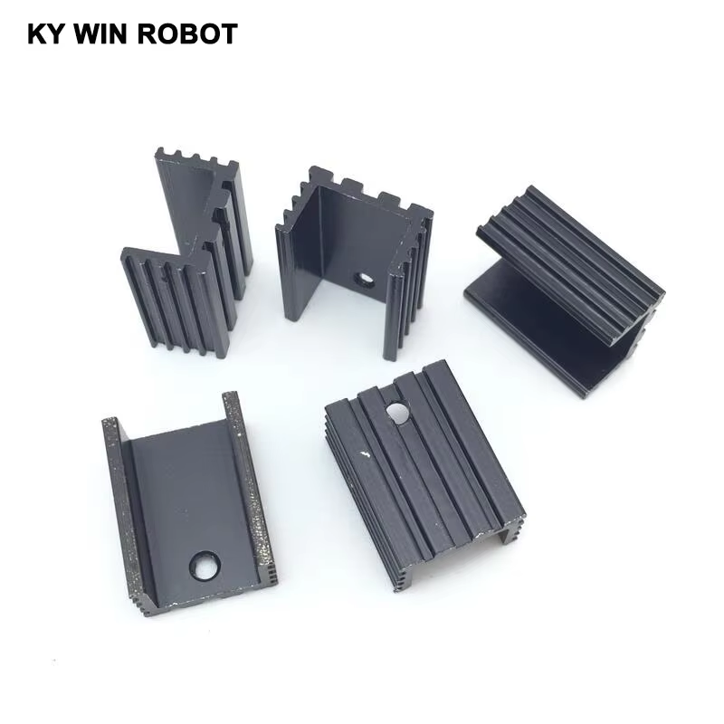 10 Buah Aluminium TO-220 Heats - Heatsink ulasan dan harga