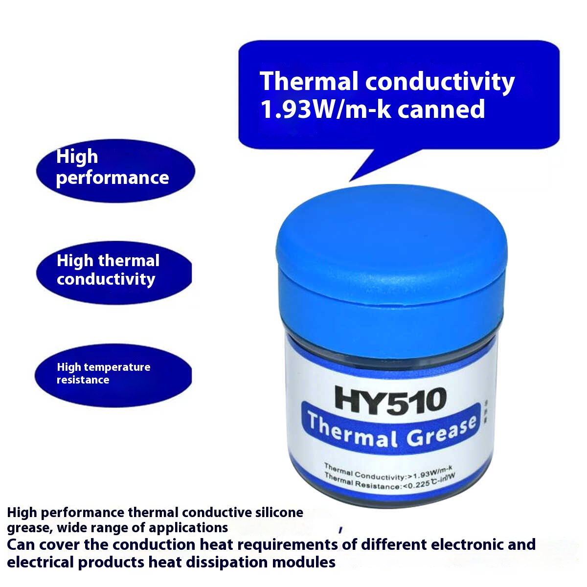 HY510 Komputer Desktop CPU Pas - Thermal Paste ulasan dan harga