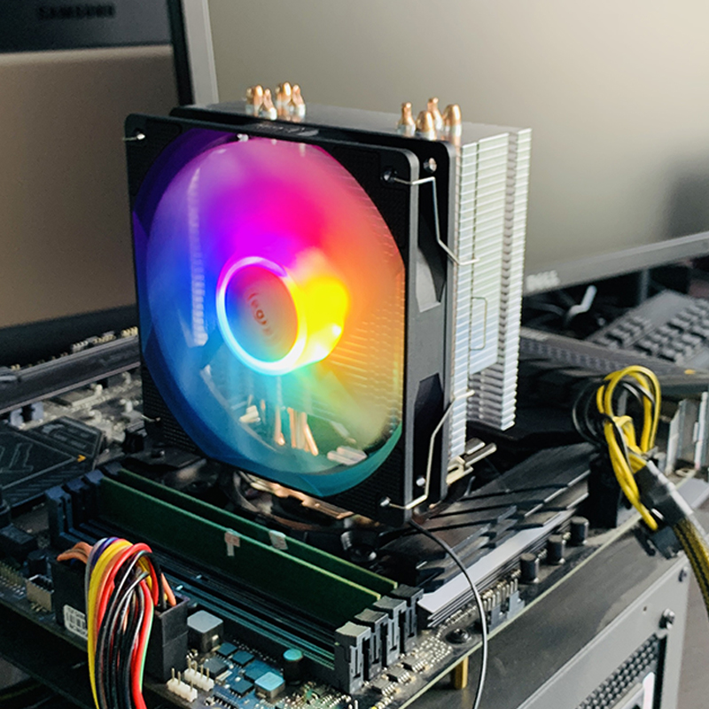 Pendingin CPU Menara X99 4 Hea - Cpu Heatsink ulasan dan harga