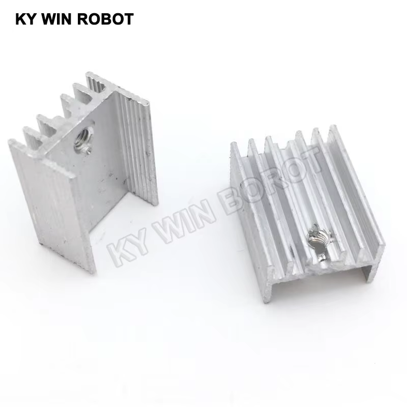 10 Buah Aluminium TO-220 Heats - Heatsink ulasan dan harga